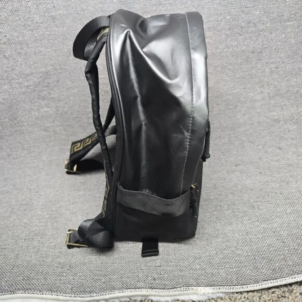 VERSACE‎ Parfums Backpack with Logo Black Gold Limited Edition 12